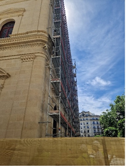 Se culmina la restauración de las fachadas del Ayuntamiento de Sevilla - Alquiansa